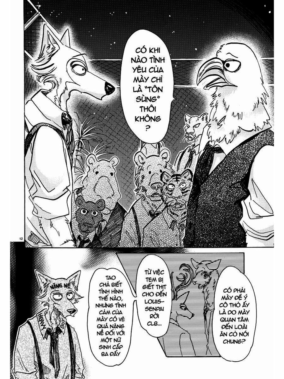 Truyện Tranh Bởi Vì Chúng Ta Đều Là Những Ngôi Sao - Beastars trang 10