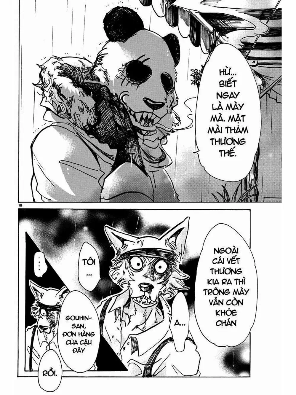 Truyện Tranh Bởi Vì Chúng Ta Đều Là Những Ngôi Sao - Beastars trang 10