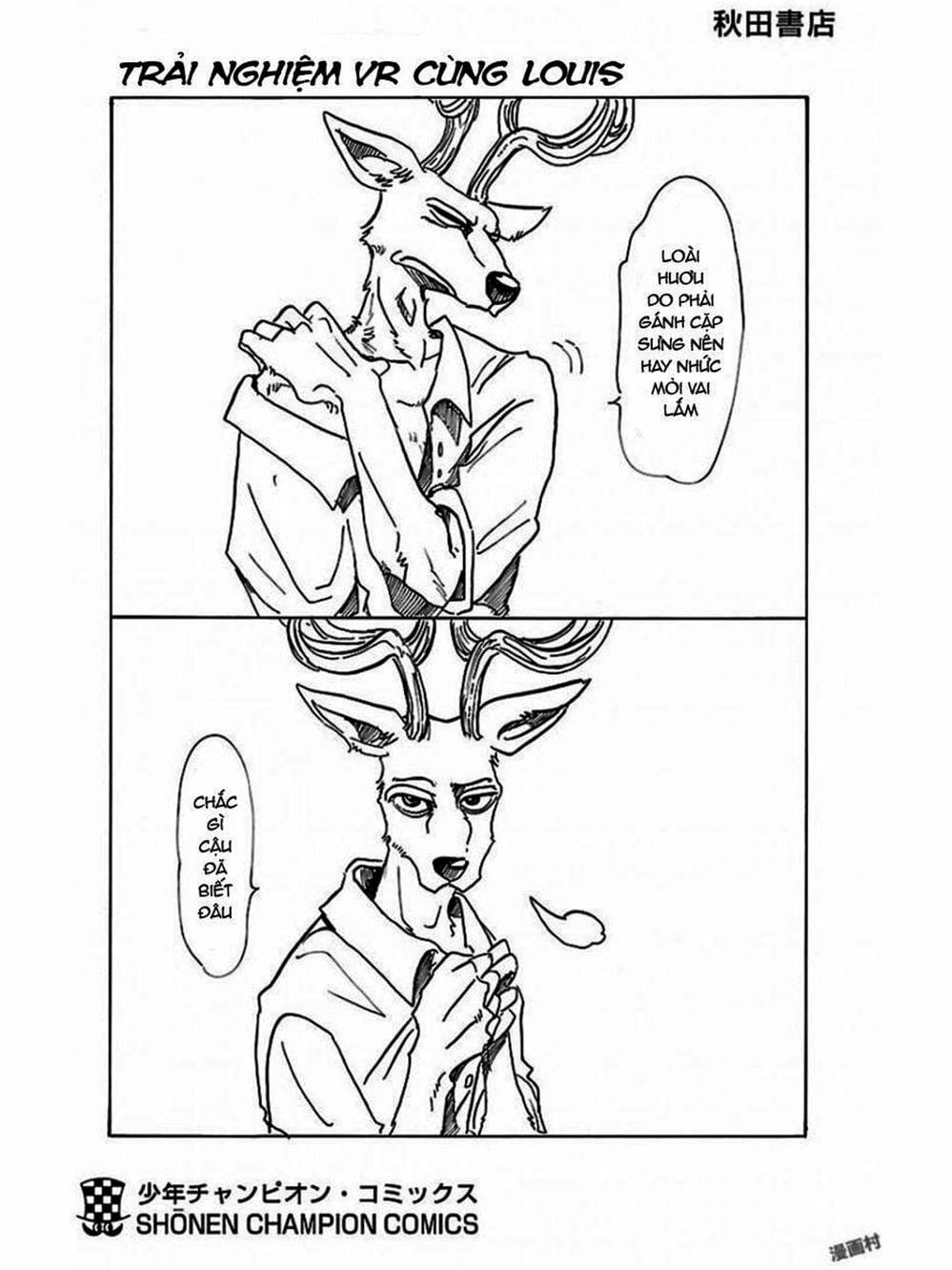 Truyện Tranh Bởi Vì Chúng Ta Đều Là Những Ngôi Sao - Beastars trang 10