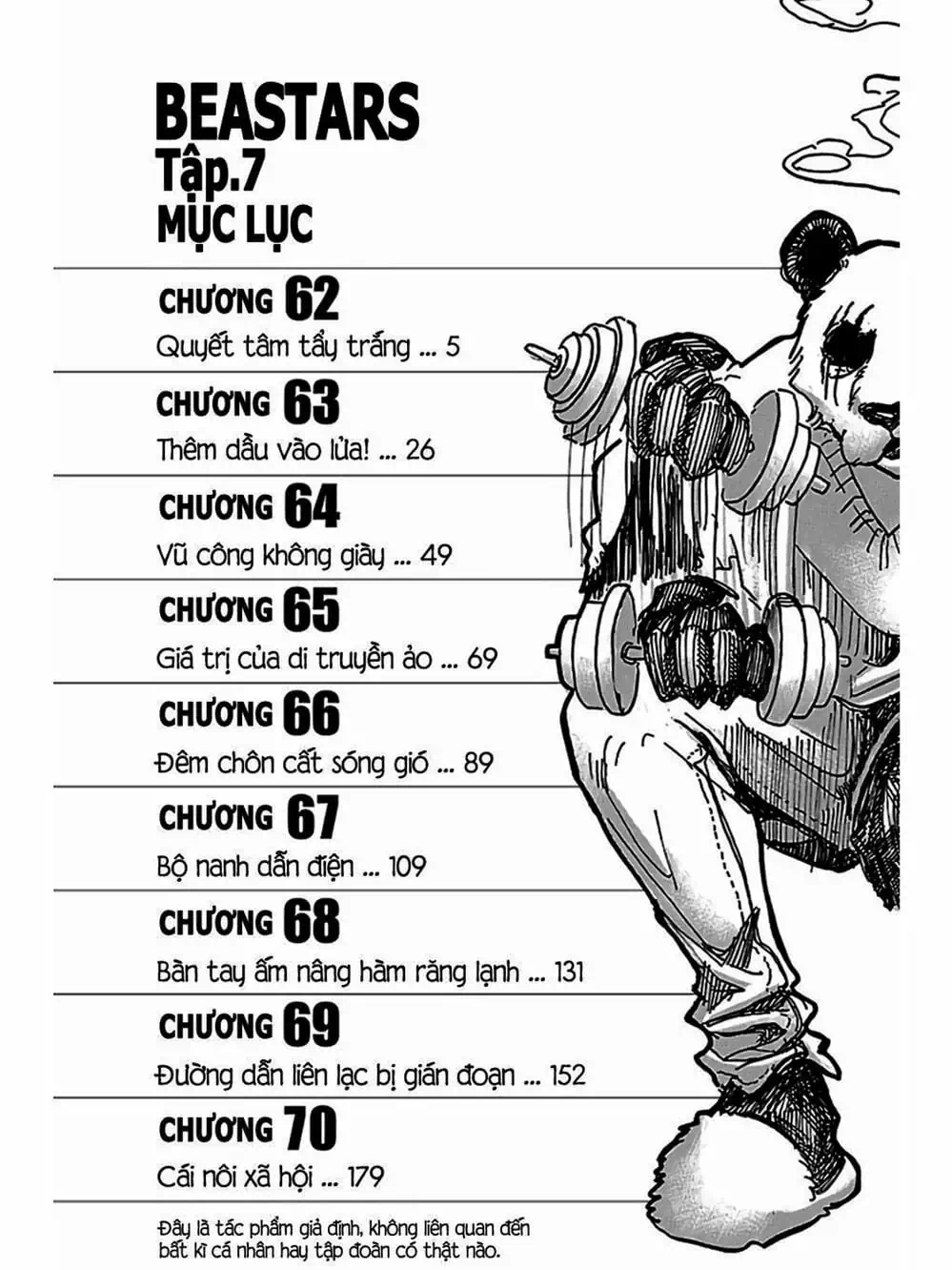 Truyện Tranh Bởi Vì Chúng Ta Đều Là Những Ngôi Sao - Beastars trang 10