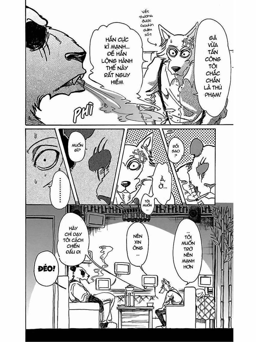 Truyện Tranh Bởi Vì Chúng Ta Đều Là Những Ngôi Sao - Beastars trang 10