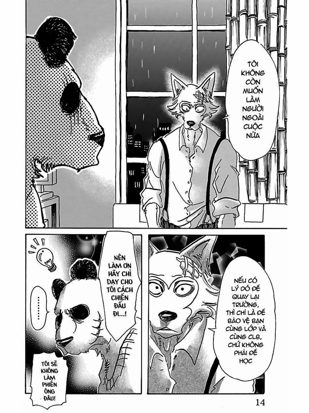 Truyện Tranh Bởi Vì Chúng Ta Đều Là Những Ngôi Sao - Beastars trang 10