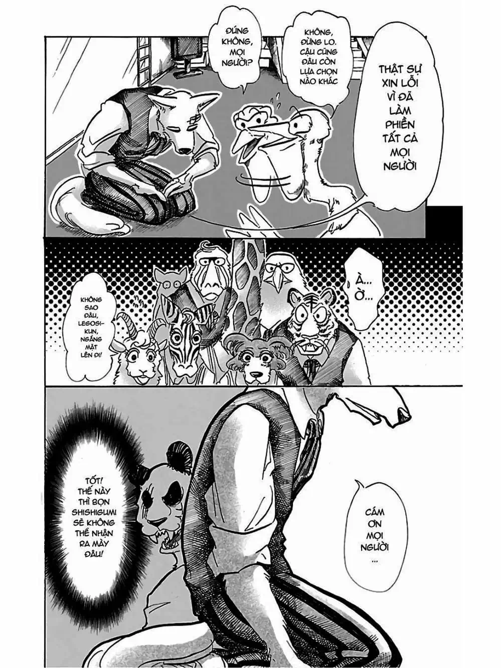 Truyện Tranh Bởi Vì Chúng Ta Đều Là Những Ngôi Sao - Beastars trang 10