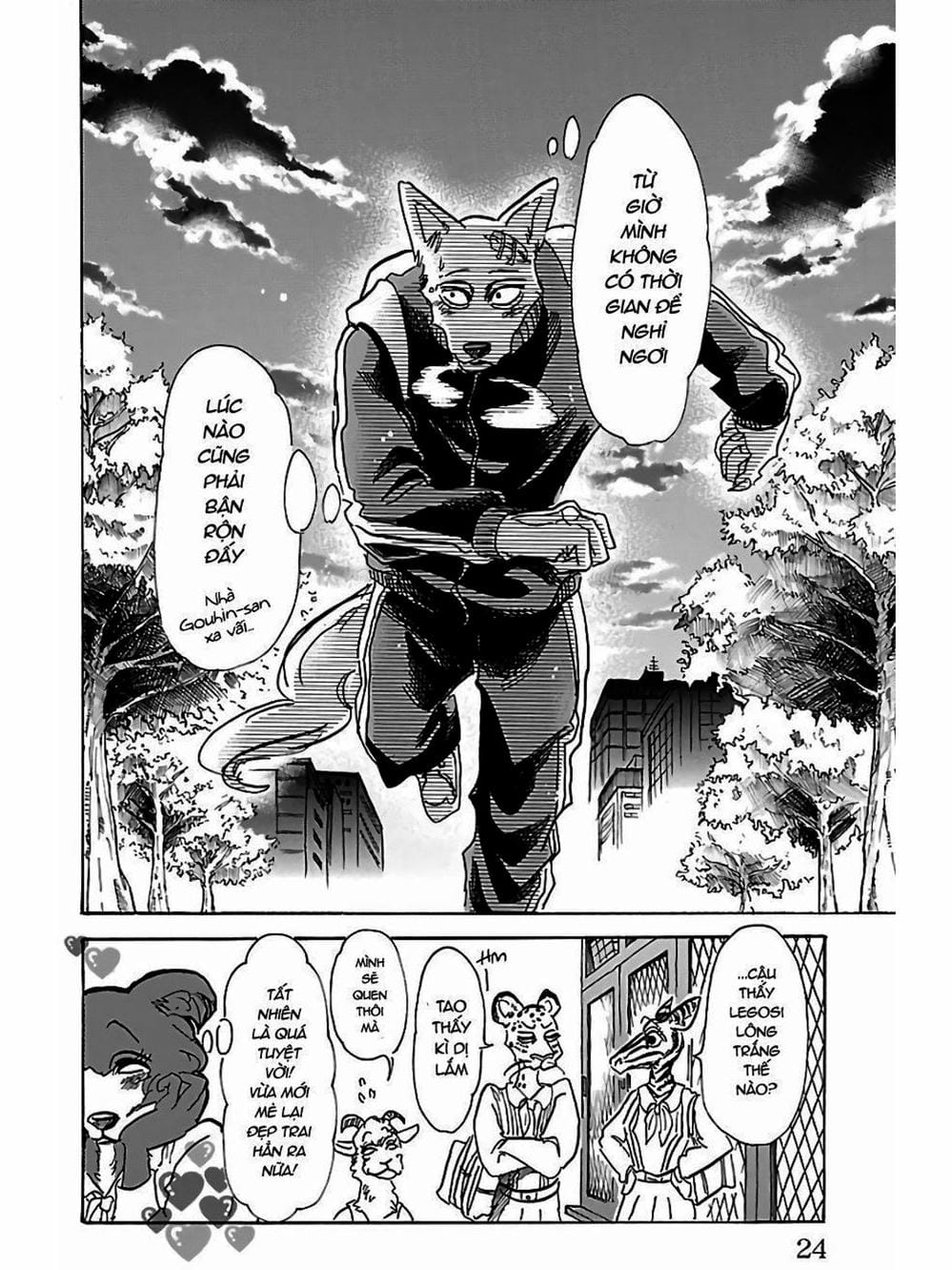 Truyện Tranh Bởi Vì Chúng Ta Đều Là Những Ngôi Sao - Beastars trang 10
