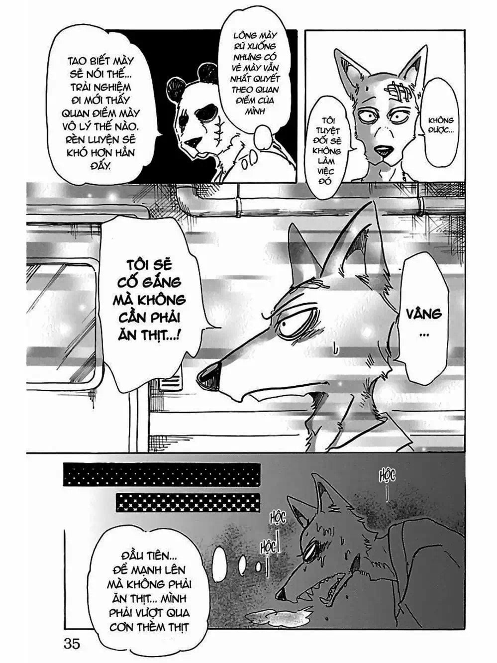 Truyện Tranh Bởi Vì Chúng Ta Đều Là Những Ngôi Sao - Beastars trang 10