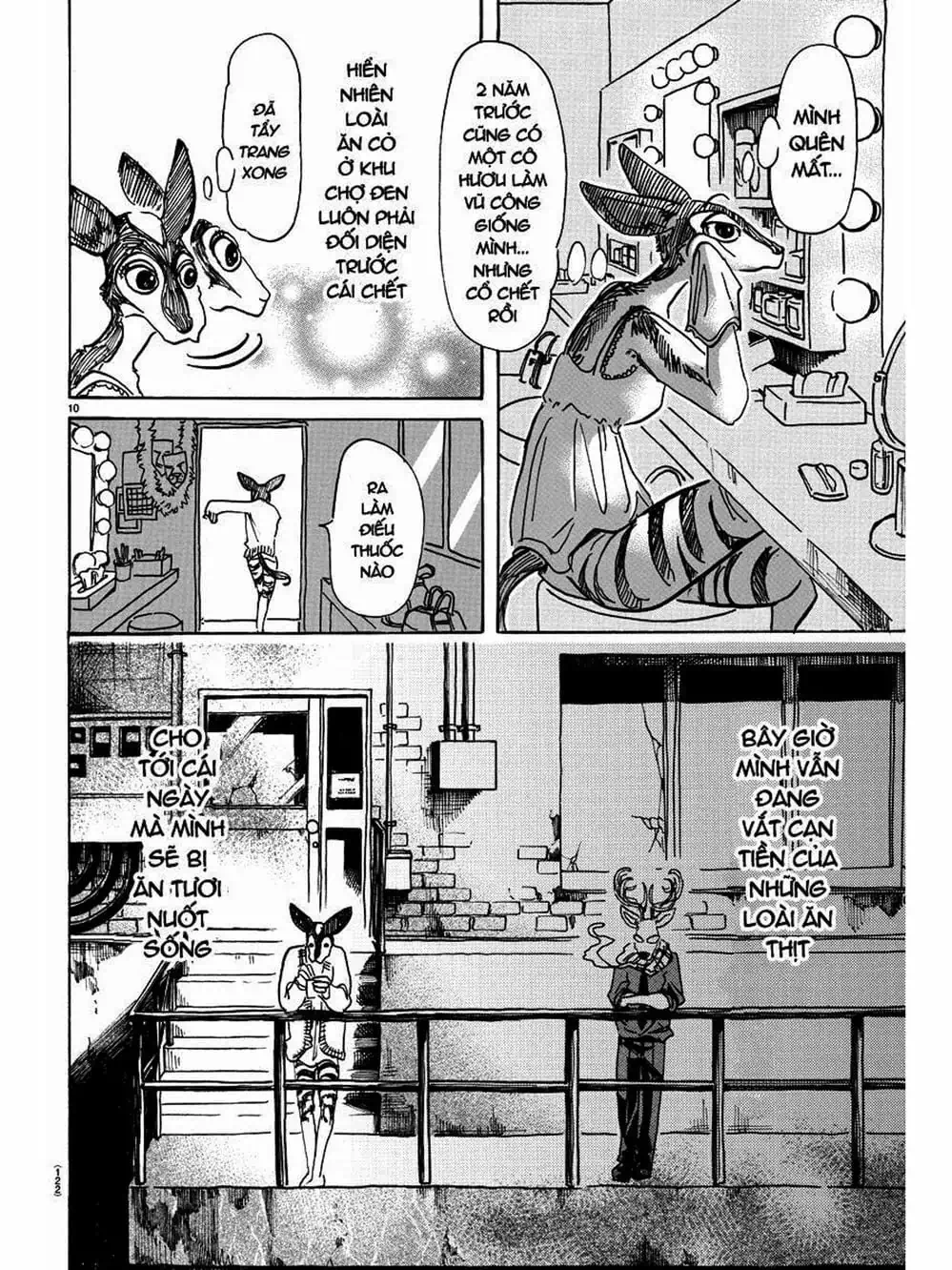 Truyện Tranh Bởi Vì Chúng Ta Đều Là Những Ngôi Sao - Beastars trang 10