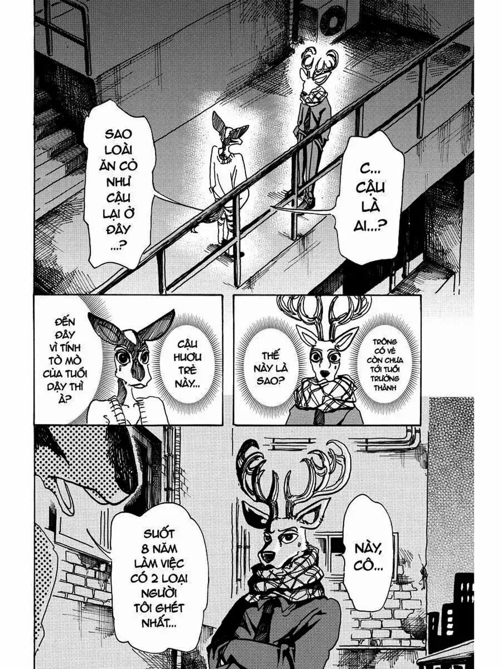 Truyện Tranh Bởi Vì Chúng Ta Đều Là Những Ngôi Sao - Beastars trang 10