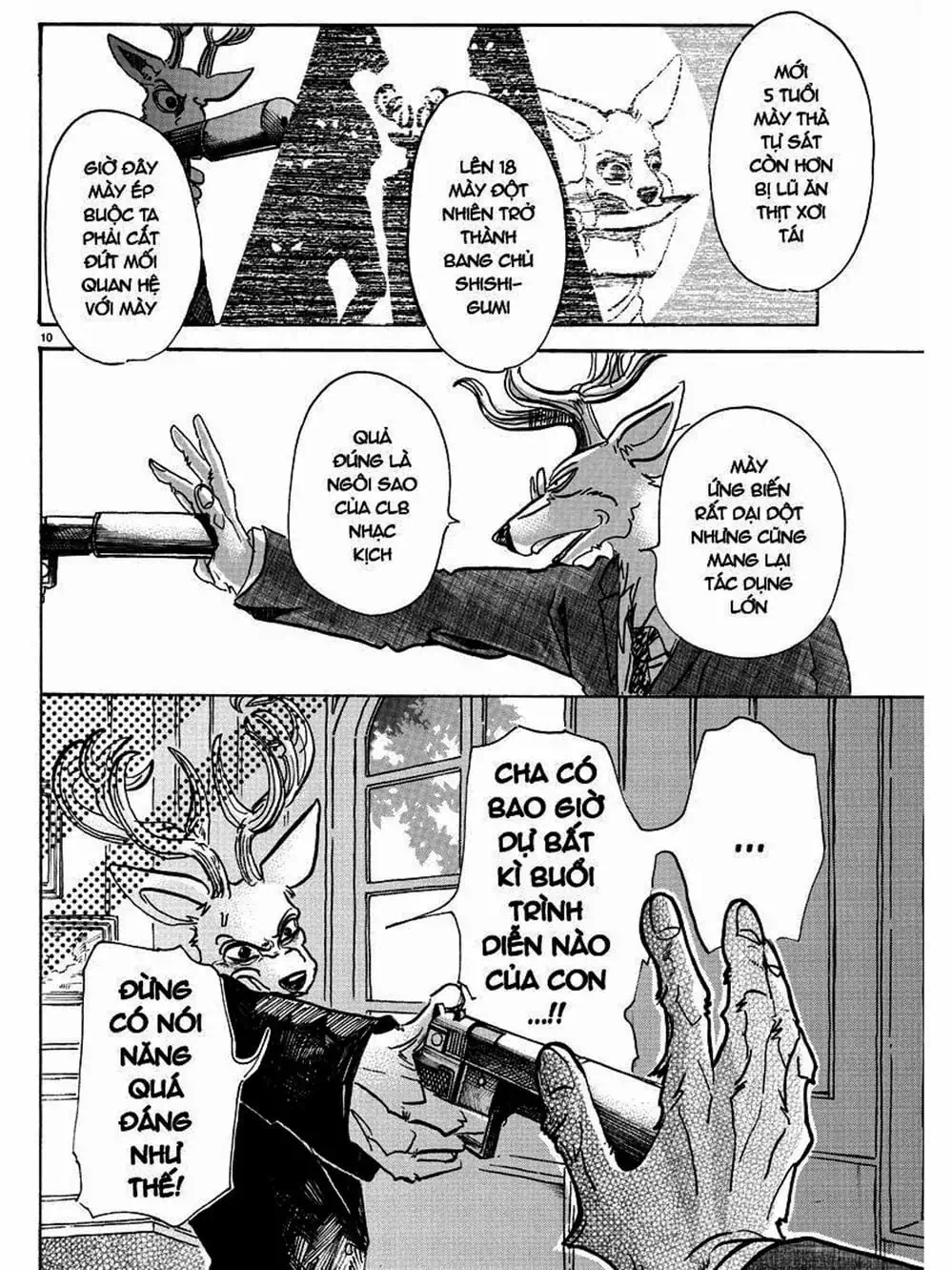 Truyện Tranh Bởi Vì Chúng Ta Đều Là Những Ngôi Sao - Beastars trang 10