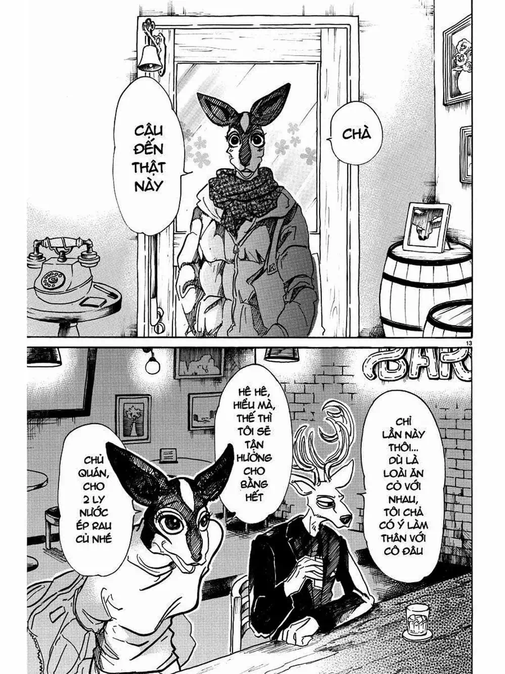 Truyện Tranh Bởi Vì Chúng Ta Đều Là Những Ngôi Sao - Beastars trang 10