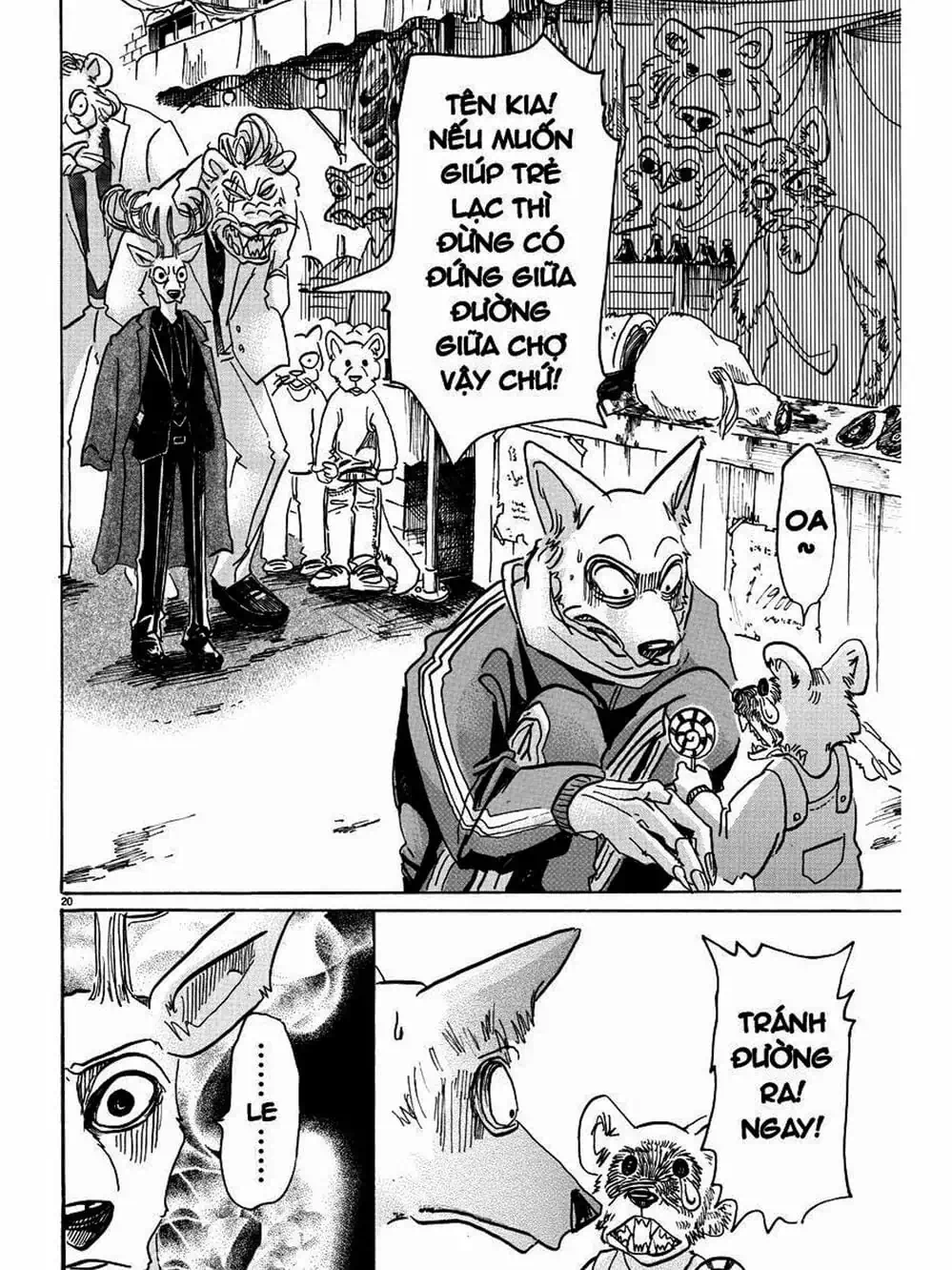 Truyện Tranh Bởi Vì Chúng Ta Đều Là Những Ngôi Sao - Beastars trang 10