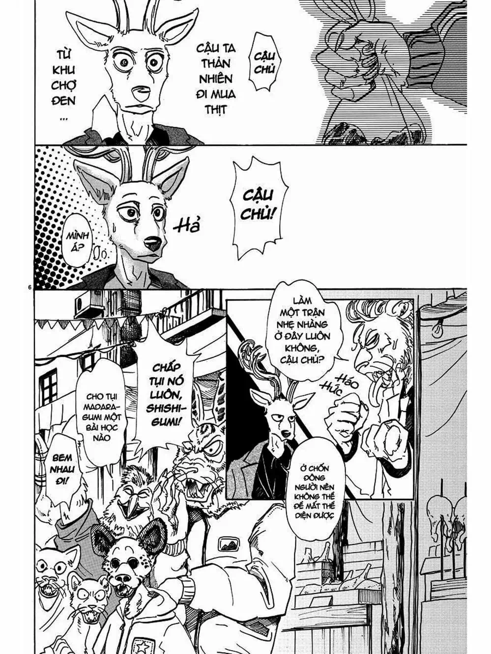 Truyện Tranh Bởi Vì Chúng Ta Đều Là Những Ngôi Sao - Beastars trang 10