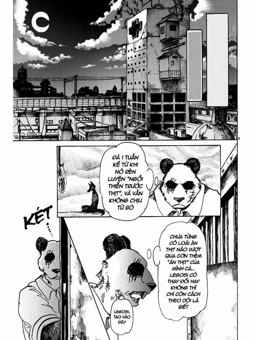 Truyện Tranh Bởi Vì Chúng Ta Đều Là Những Ngôi Sao - Beastars trang 10