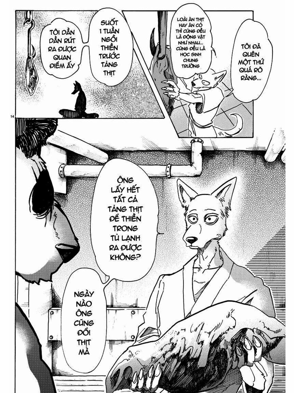 Truyện Tranh Bởi Vì Chúng Ta Đều Là Những Ngôi Sao - Beastars trang 10