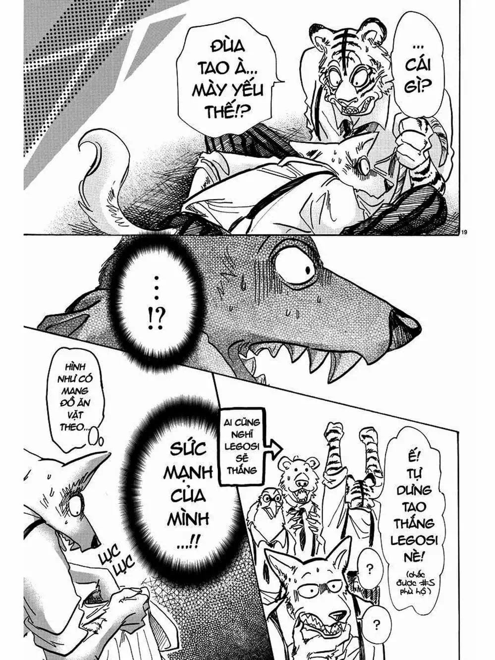 Truyện Tranh Bởi Vì Chúng Ta Đều Là Những Ngôi Sao - Beastars trang 10