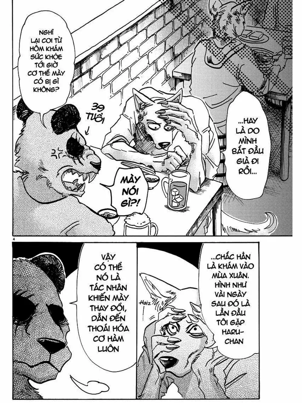 Truyện Tranh Bởi Vì Chúng Ta Đều Là Những Ngôi Sao - Beastars trang 10