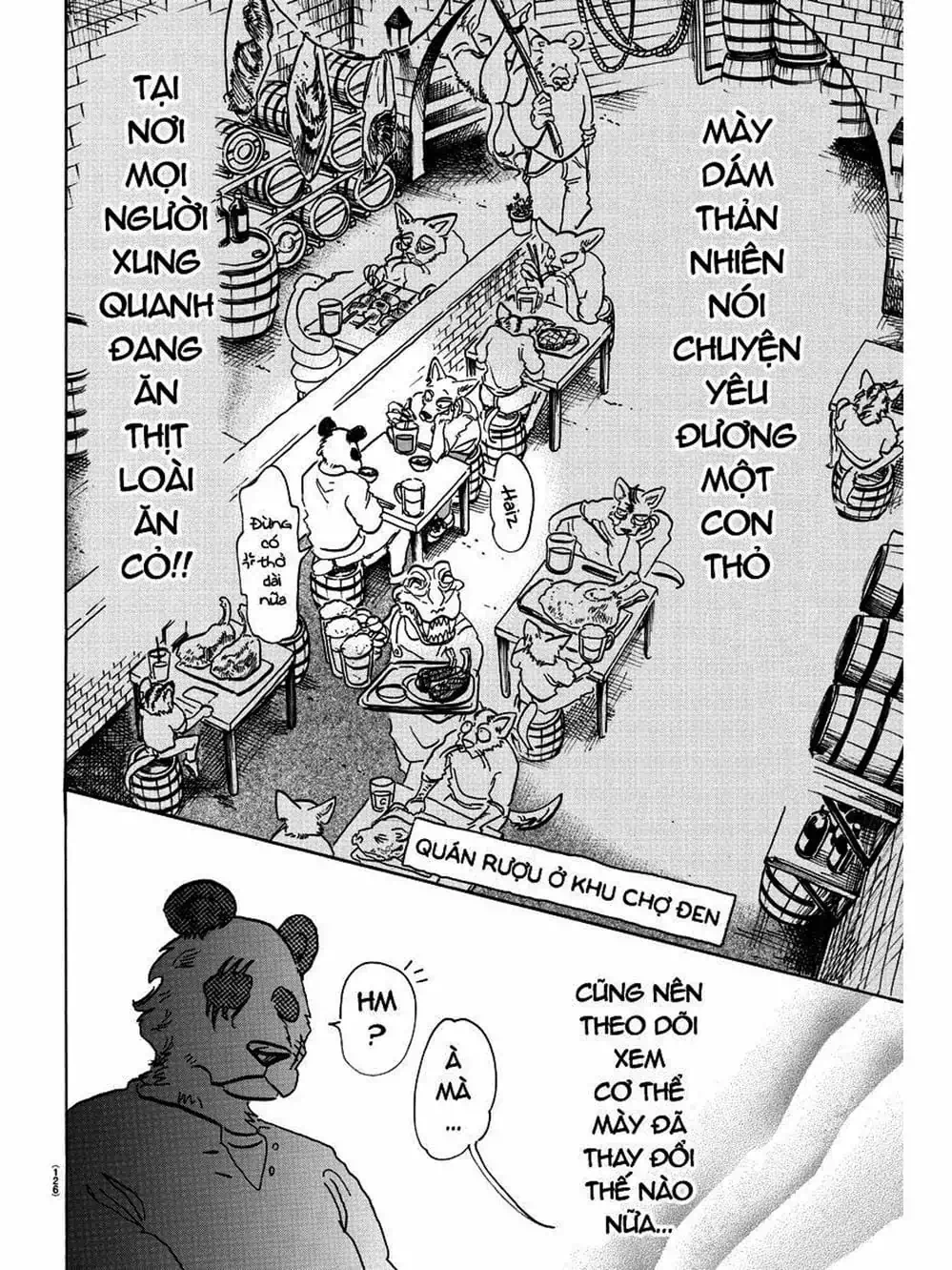 Truyện Tranh Bởi Vì Chúng Ta Đều Là Những Ngôi Sao - Beastars trang 10