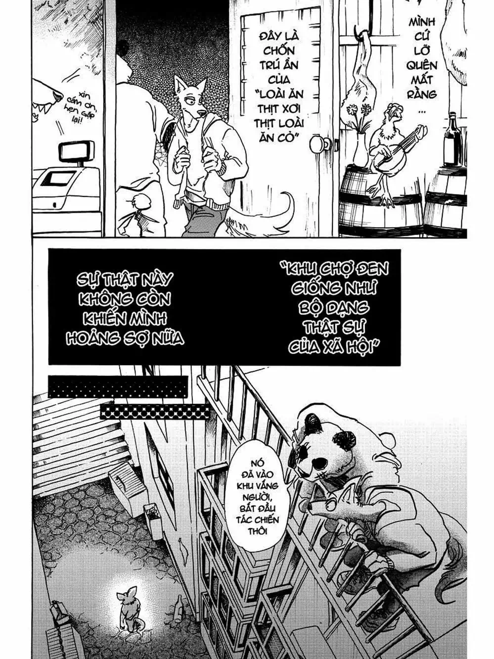 Truyện Tranh Bởi Vì Chúng Ta Đều Là Những Ngôi Sao - Beastars trang 10