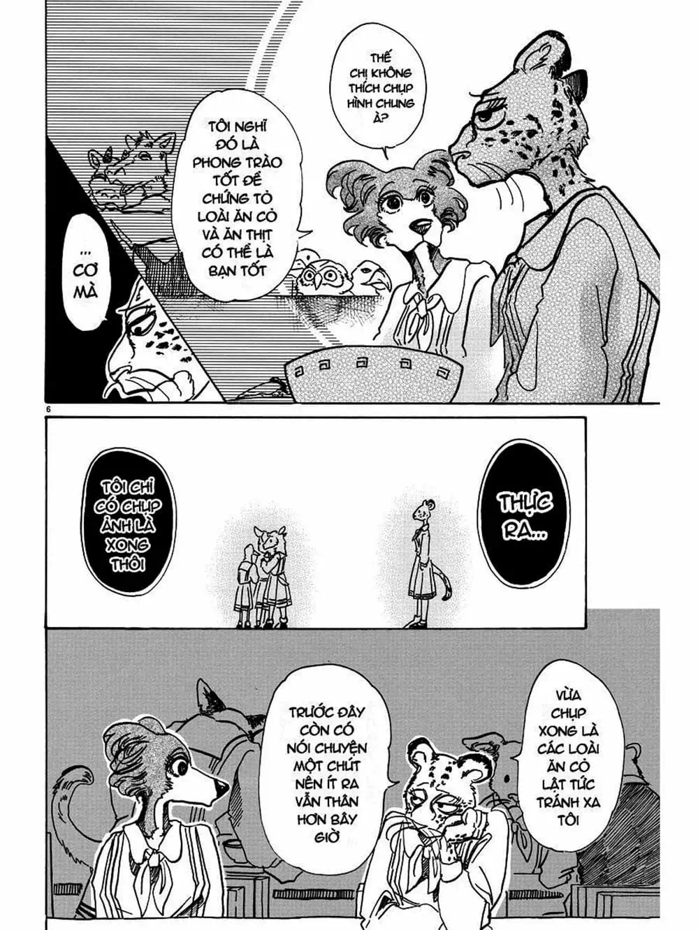 Truyện Tranh Bởi Vì Chúng Ta Đều Là Những Ngôi Sao - Beastars trang 10