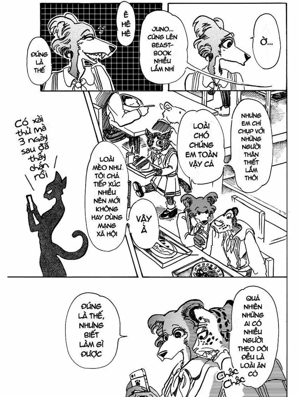 Truyện Tranh Bởi Vì Chúng Ta Đều Là Những Ngôi Sao - Beastars trang 10