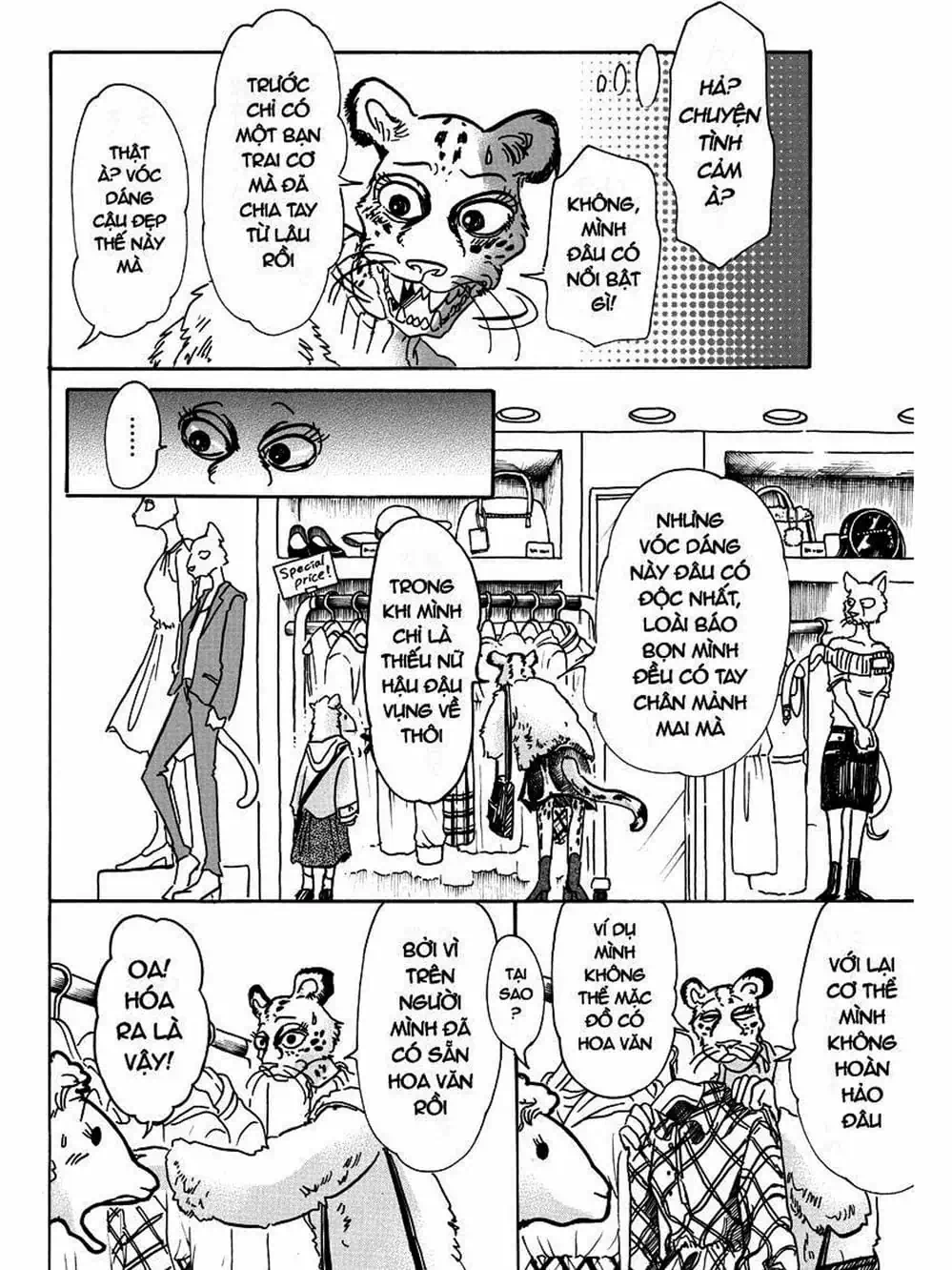 Truyện Tranh Bởi Vì Chúng Ta Đều Là Những Ngôi Sao - Beastars trang 10