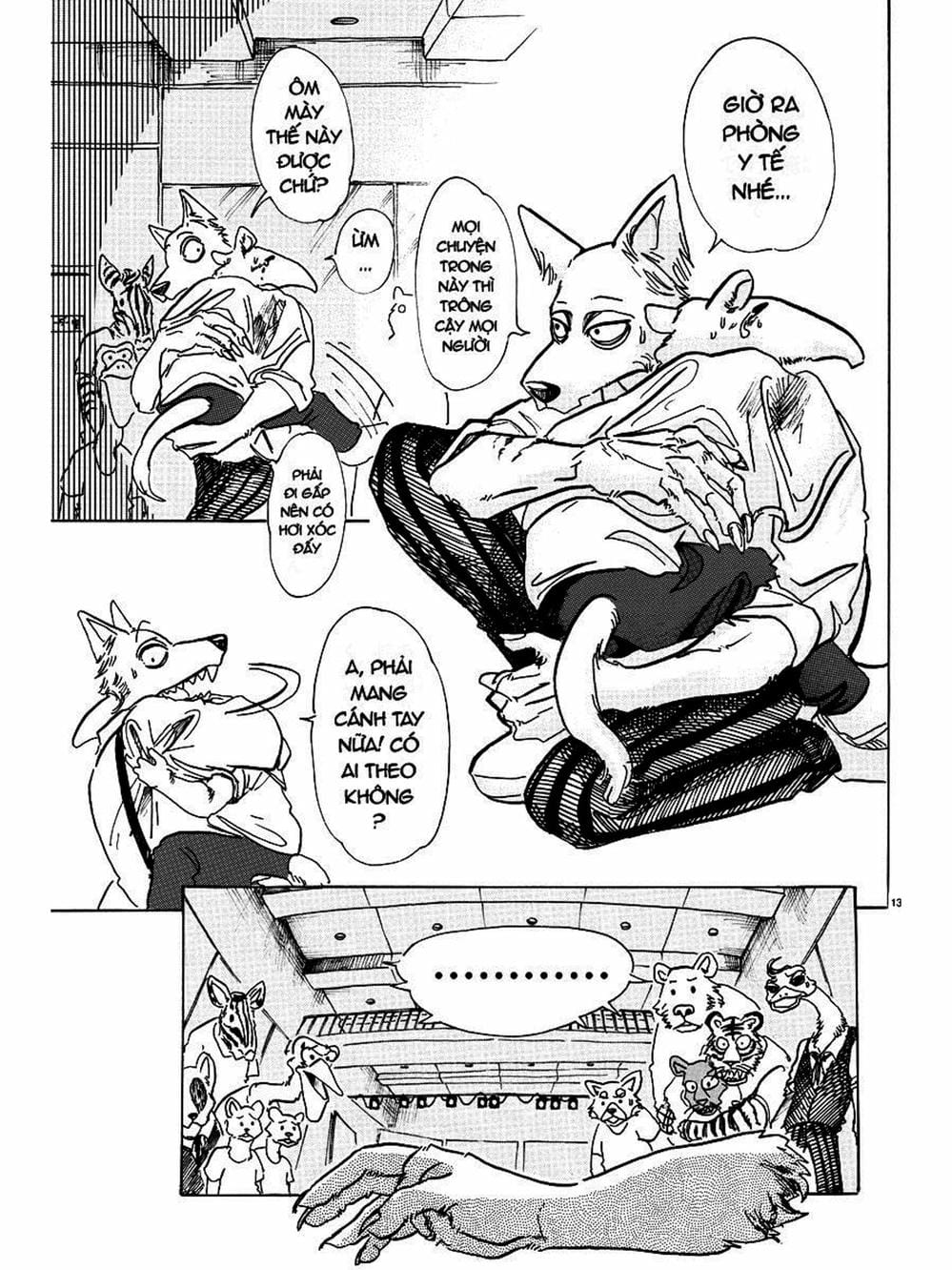 Truyện Tranh Bởi Vì Chúng Ta Đều Là Những Ngôi Sao - Beastars trang 10