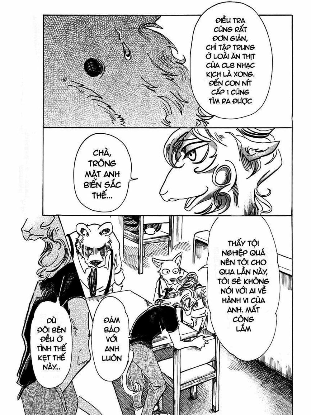 Truyện Tranh Bởi Vì Chúng Ta Đều Là Những Ngôi Sao - Beastars trang 10