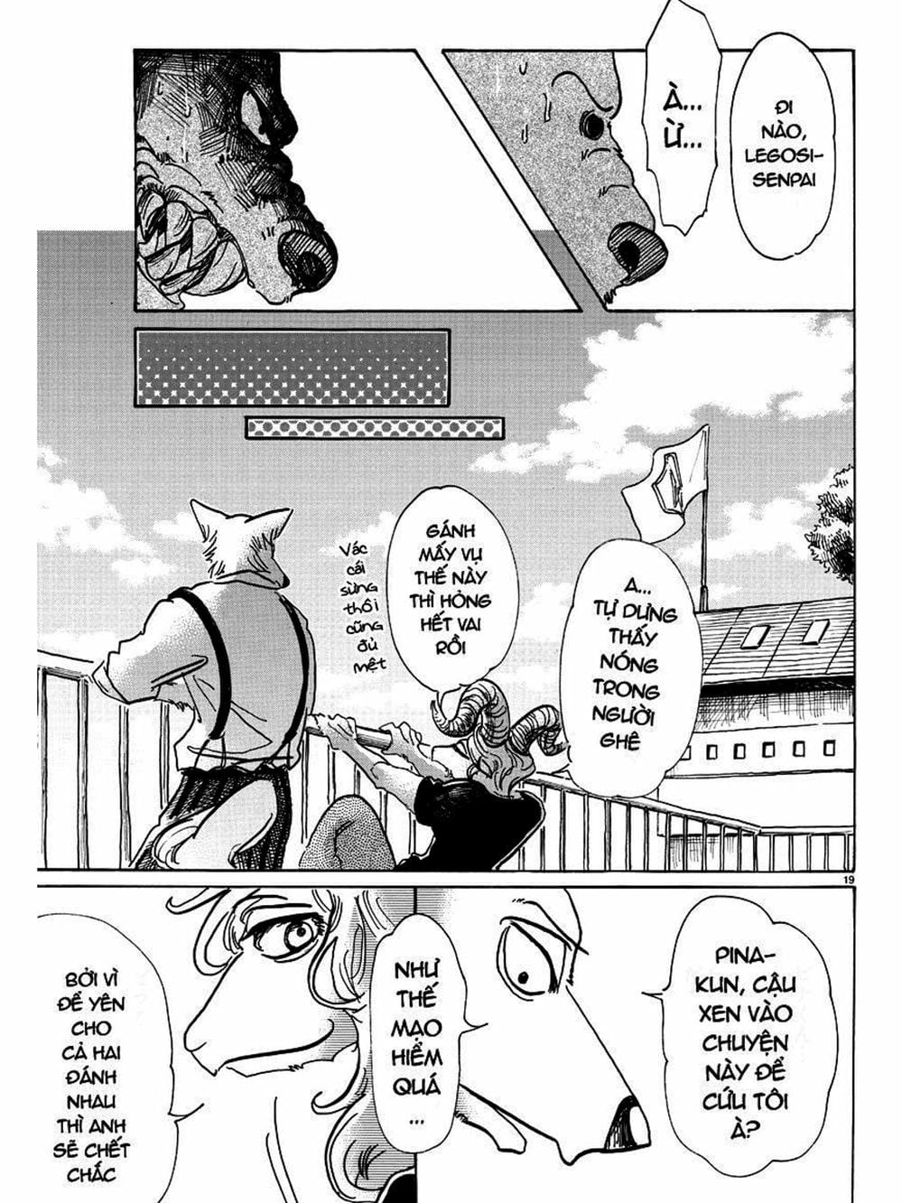 Truyện Tranh Bởi Vì Chúng Ta Đều Là Những Ngôi Sao - Beastars trang 10