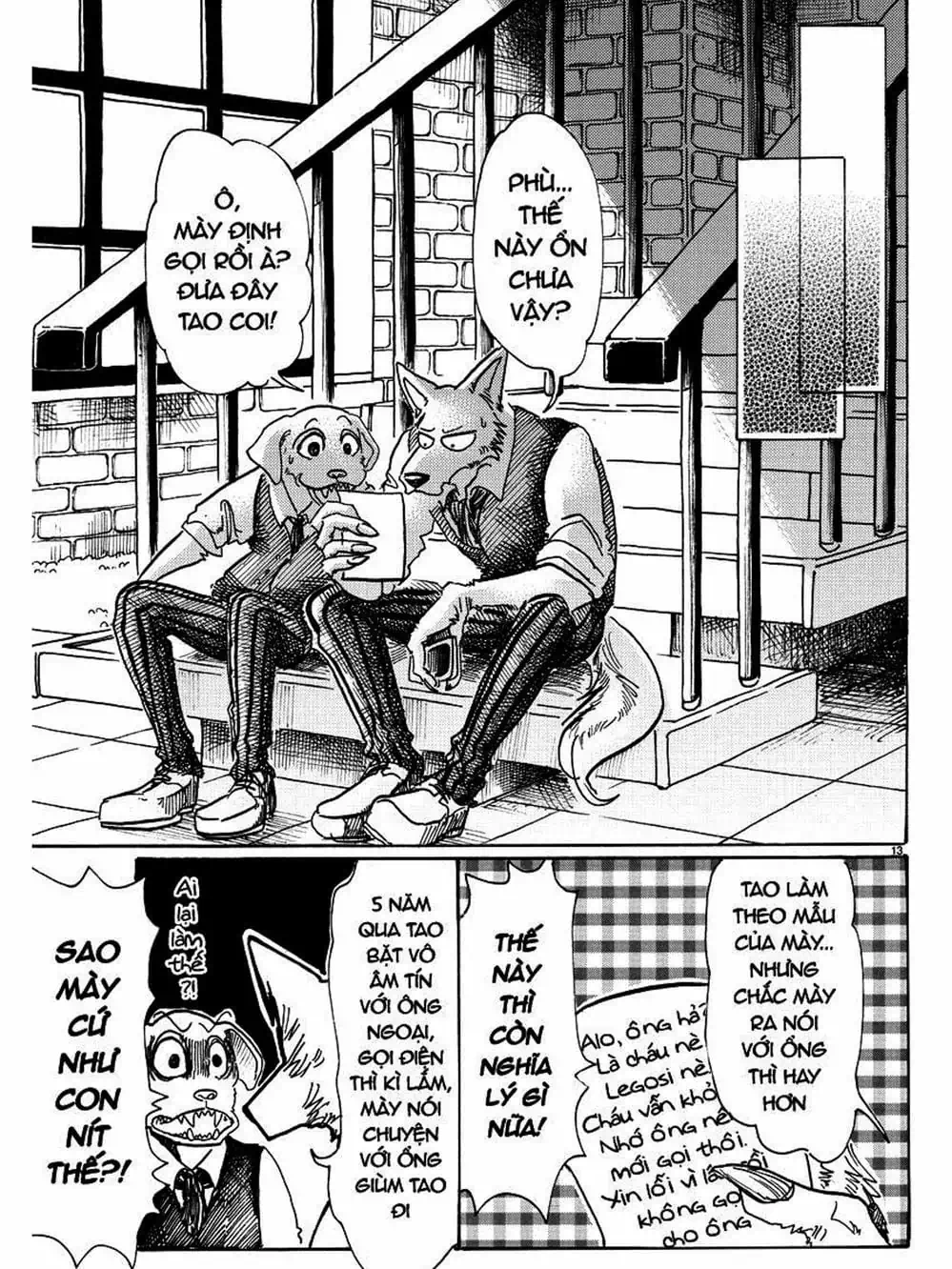 Truyện Tranh Bởi Vì Chúng Ta Đều Là Những Ngôi Sao - Beastars trang 10