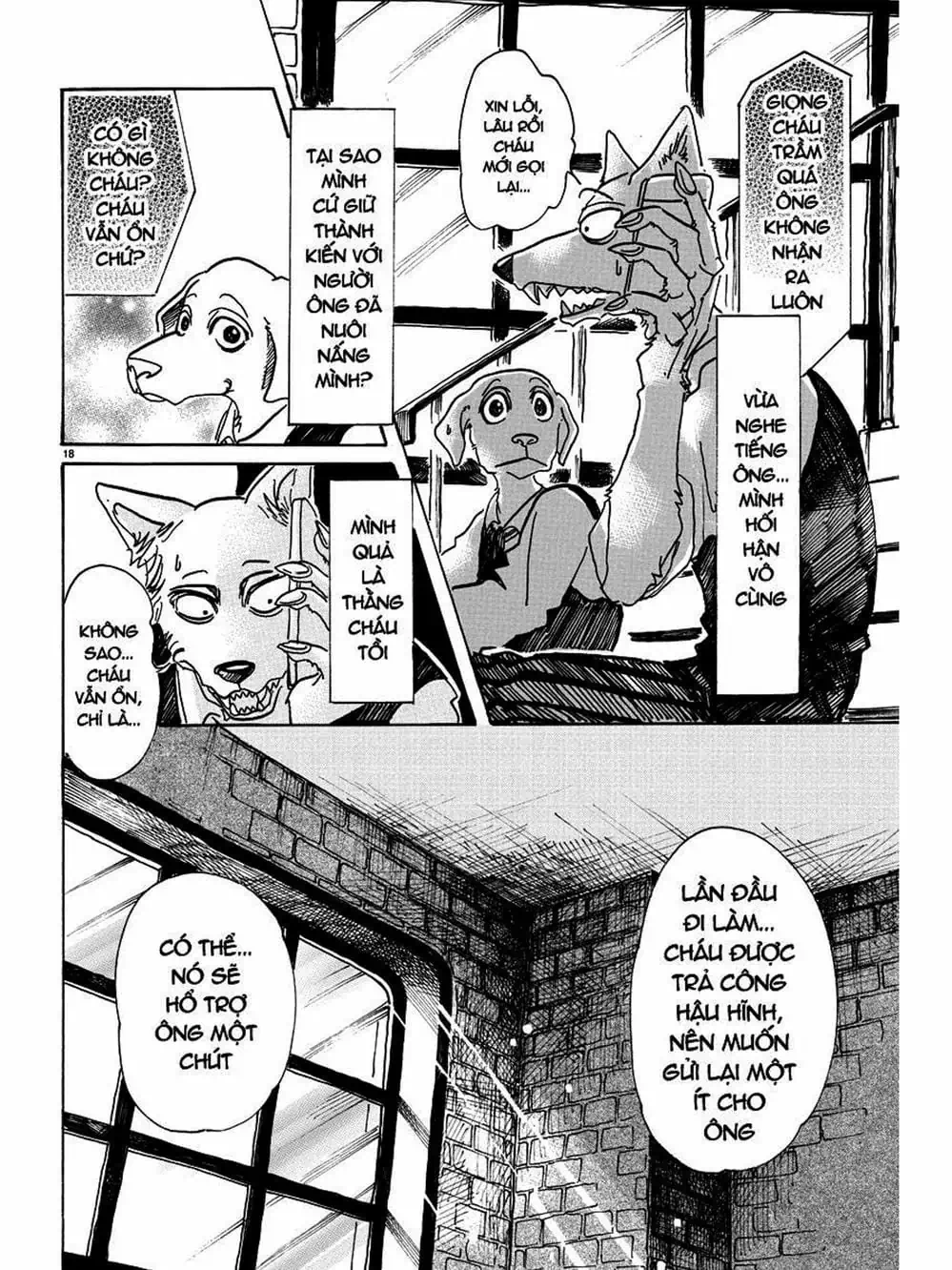 Truyện Tranh Bởi Vì Chúng Ta Đều Là Những Ngôi Sao - Beastars trang 10