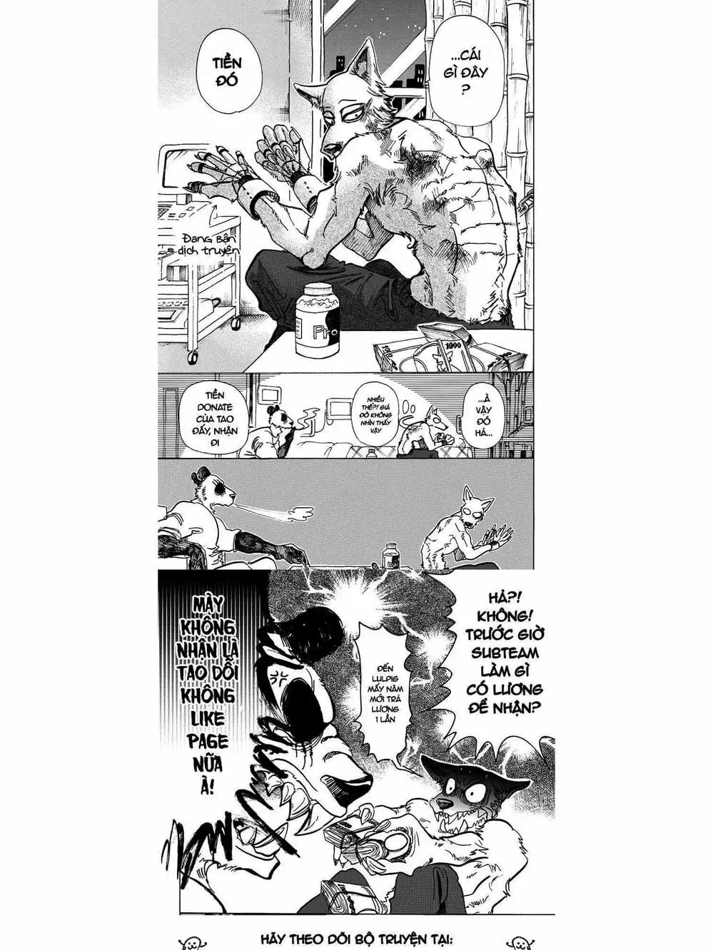 Truyện Tranh Bởi Vì Chúng Ta Đều Là Những Ngôi Sao - Beastars trang 10