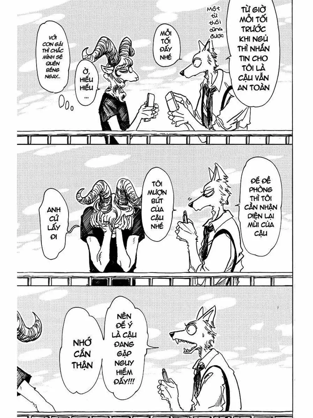 Truyện Tranh Bởi Vì Chúng Ta Đều Là Những Ngôi Sao - Beastars trang 10