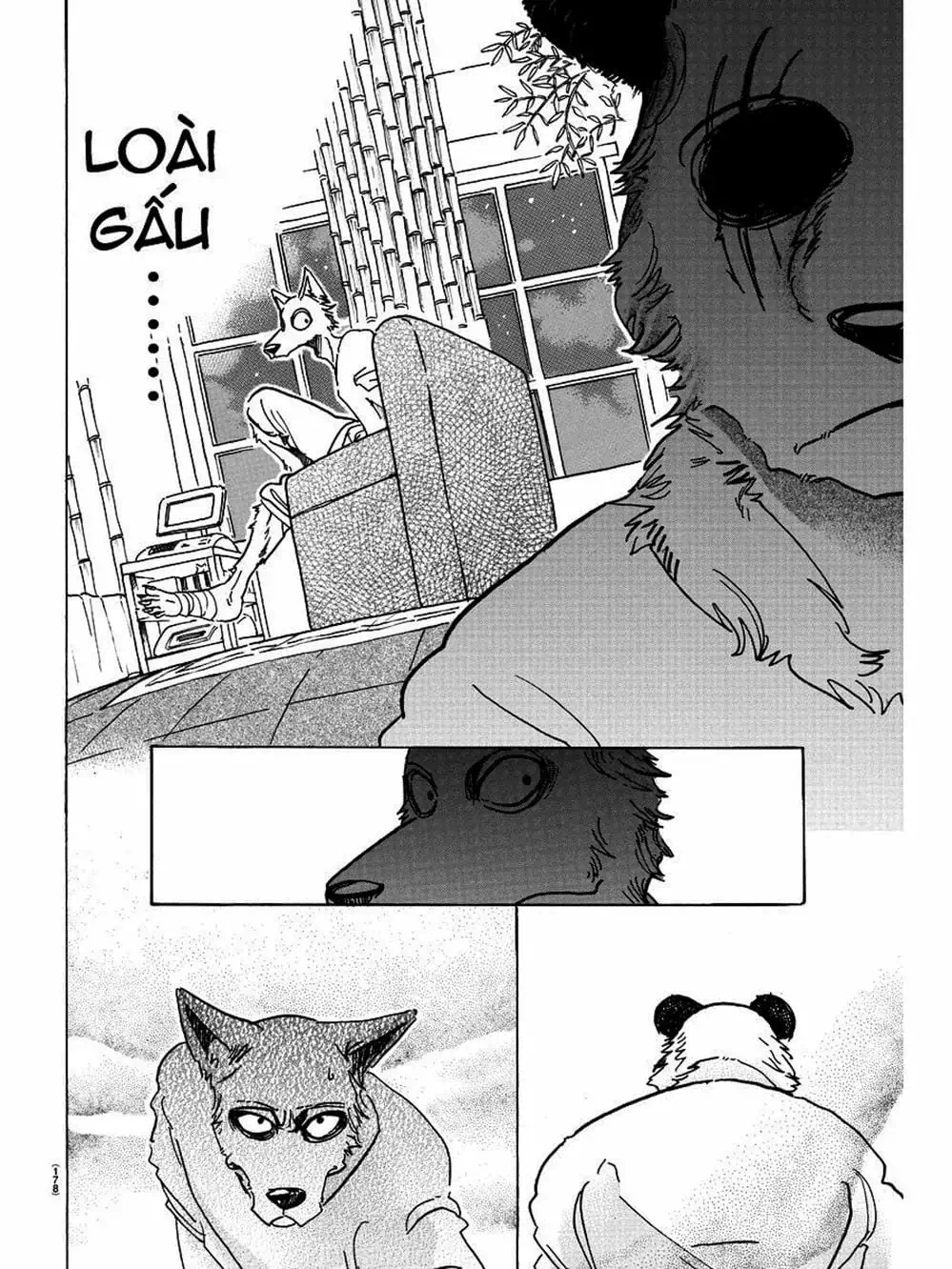 Truyện Tranh Bởi Vì Chúng Ta Đều Là Những Ngôi Sao - Beastars trang 10