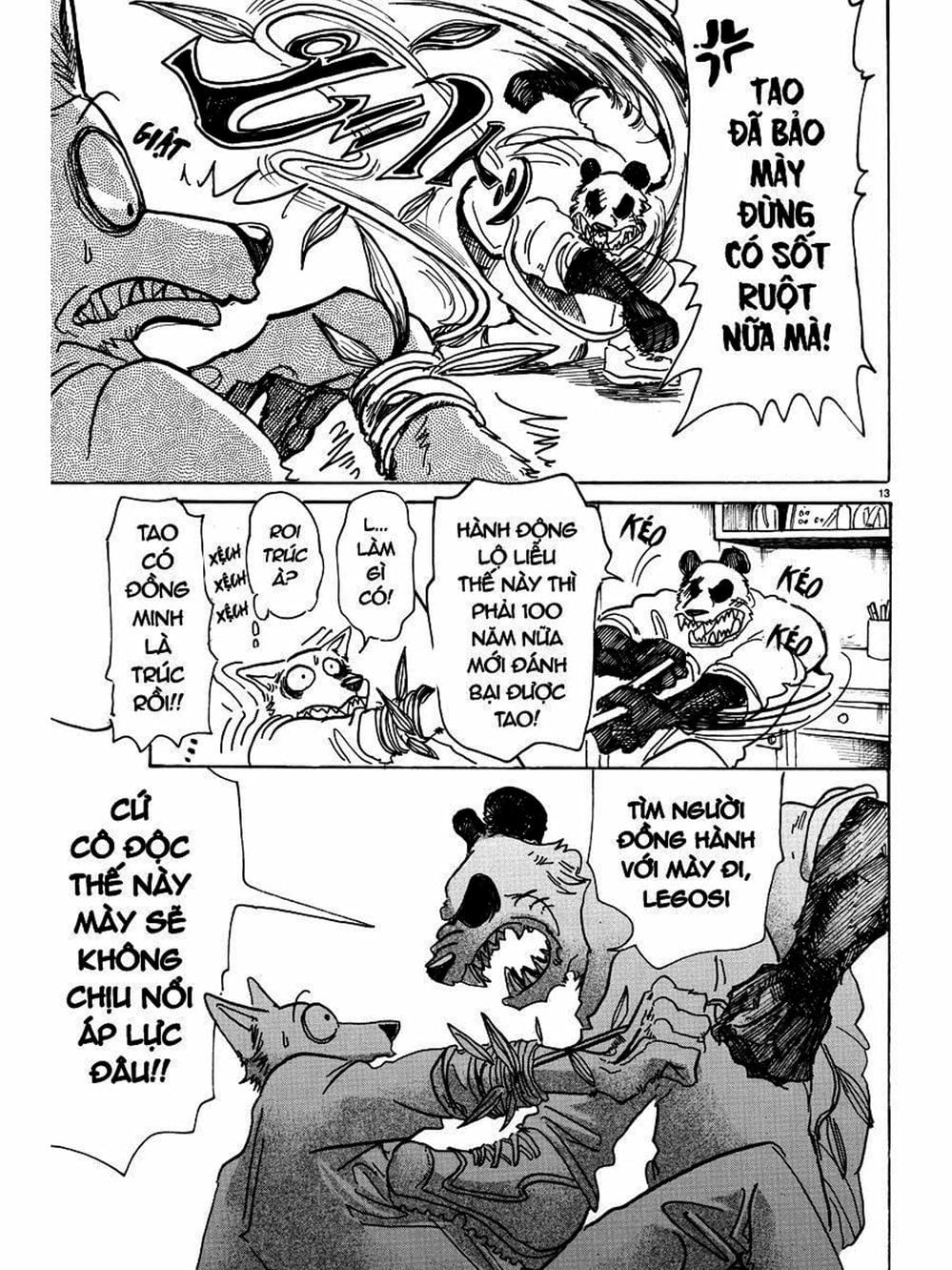 Truyện Tranh Bởi Vì Chúng Ta Đều Là Những Ngôi Sao - Beastars trang 10