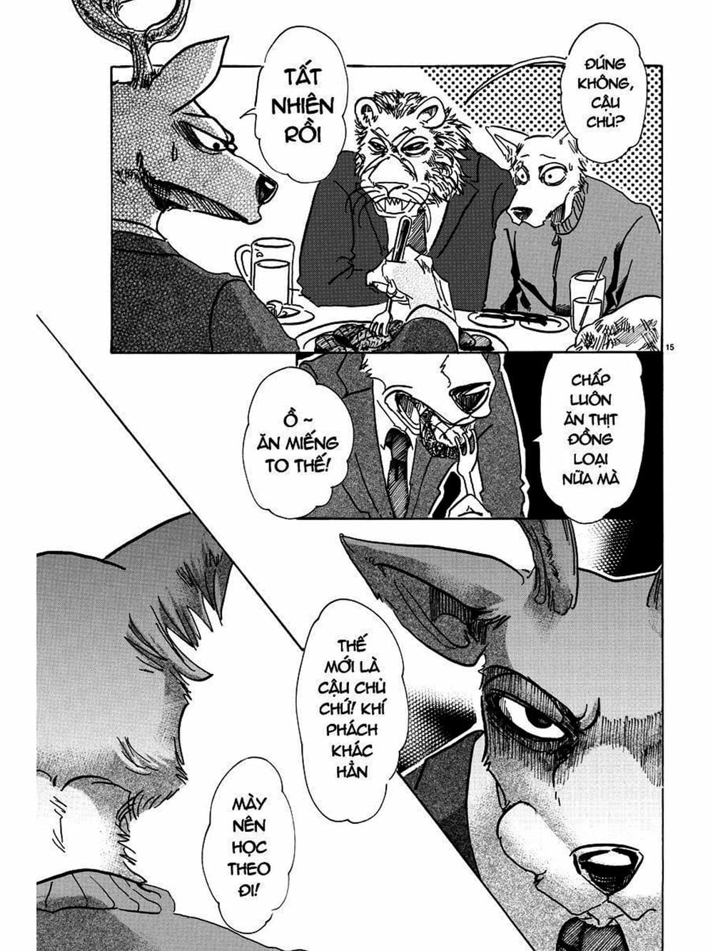 Truyện Tranh Bởi Vì Chúng Ta Đều Là Những Ngôi Sao - Beastars trang 10