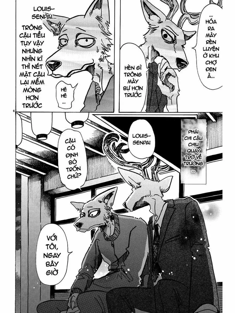 Truyện Tranh Bởi Vì Chúng Ta Đều Là Những Ngôi Sao - Beastars trang 10