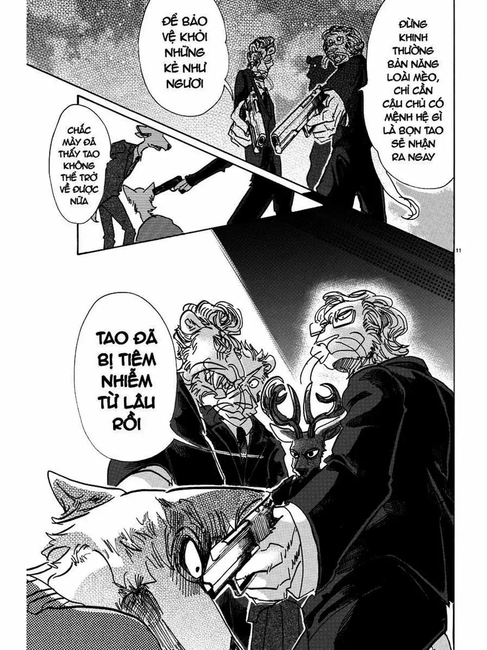 Truyện Tranh Bởi Vì Chúng Ta Đều Là Những Ngôi Sao - Beastars trang 10