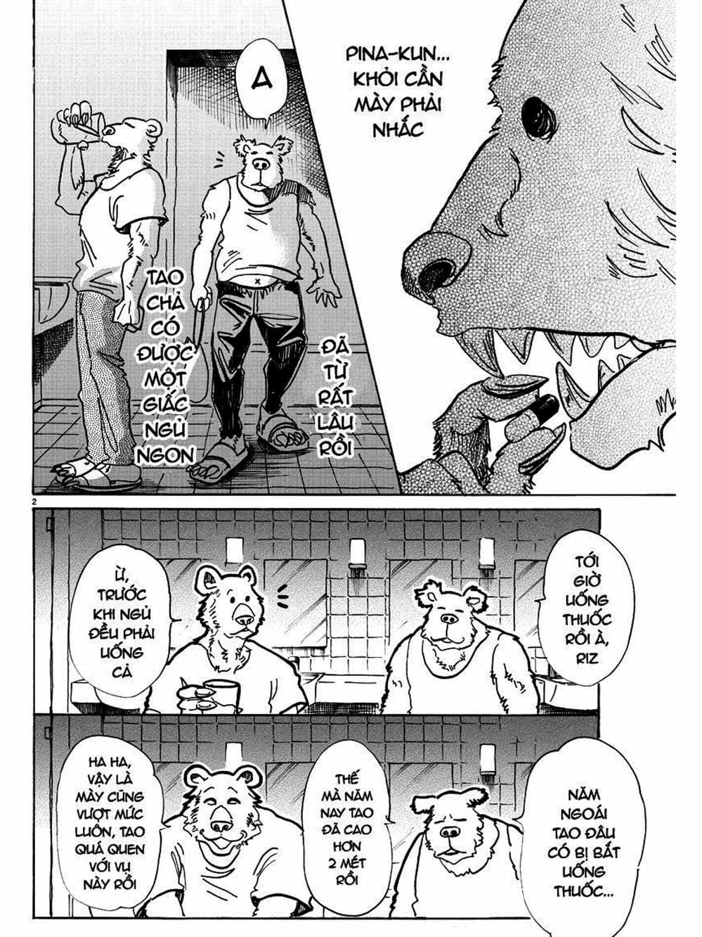 Truyện Tranh Bởi Vì Chúng Ta Đều Là Những Ngôi Sao - Beastars trang 10