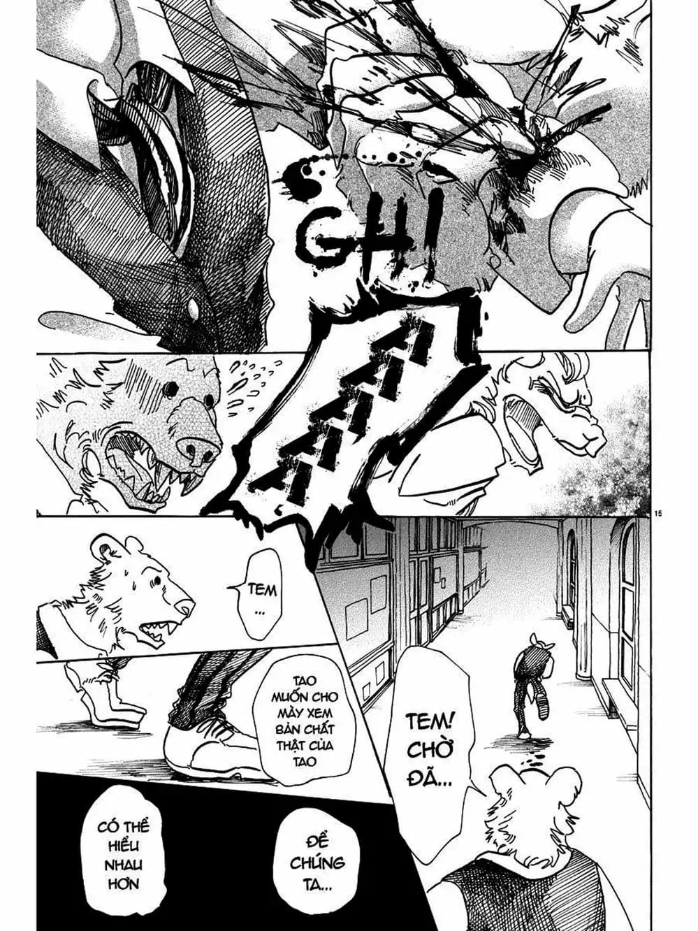 Truyện Tranh Bởi Vì Chúng Ta Đều Là Những Ngôi Sao - Beastars trang 10