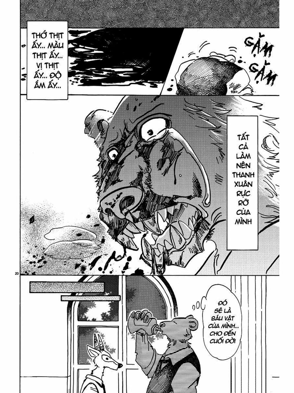 Truyện Tranh Bởi Vì Chúng Ta Đều Là Những Ngôi Sao - Beastars trang 10