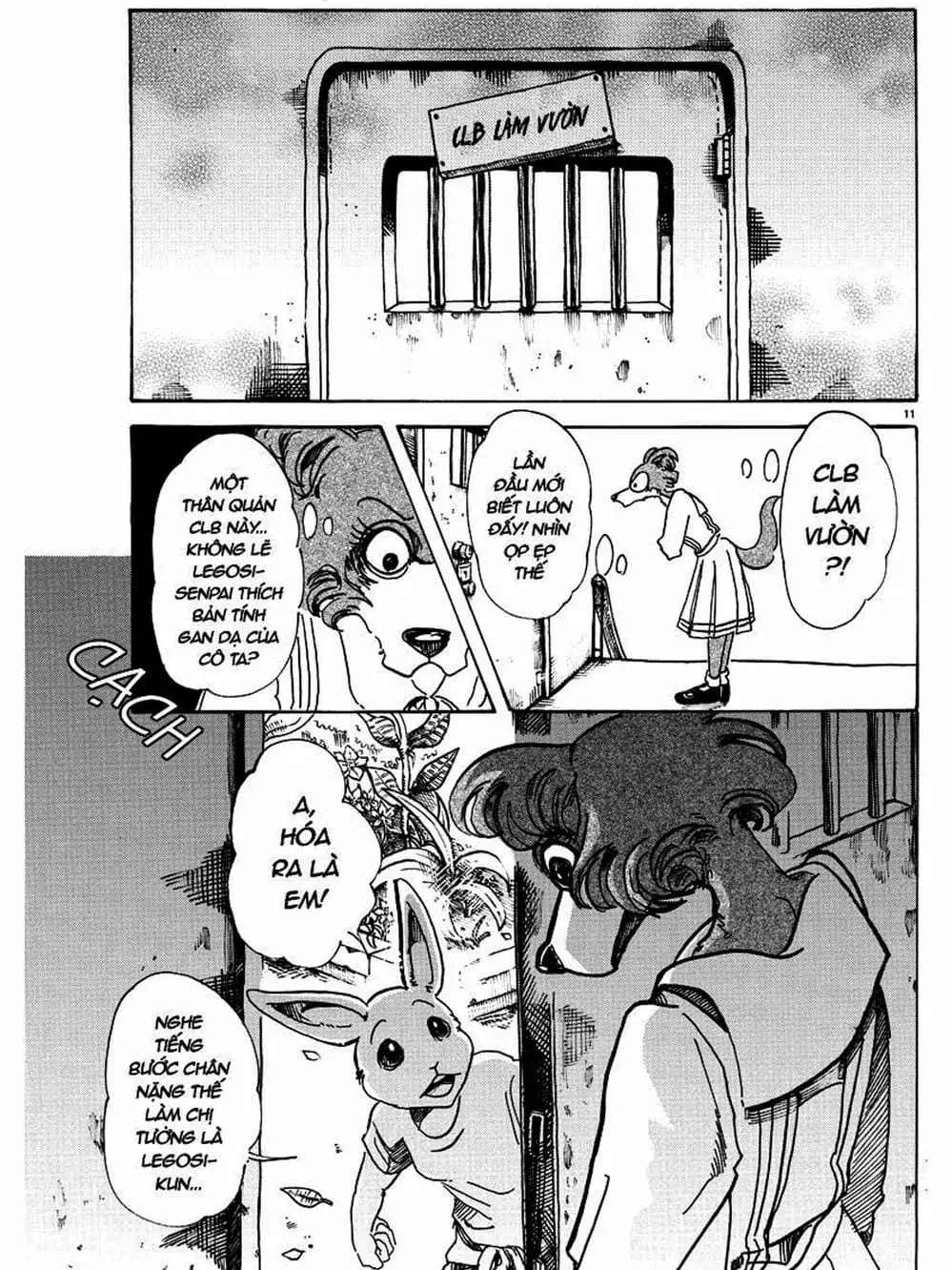 Truyện Tranh Bởi Vì Chúng Ta Đều Là Những Ngôi Sao - Beastars trang 10