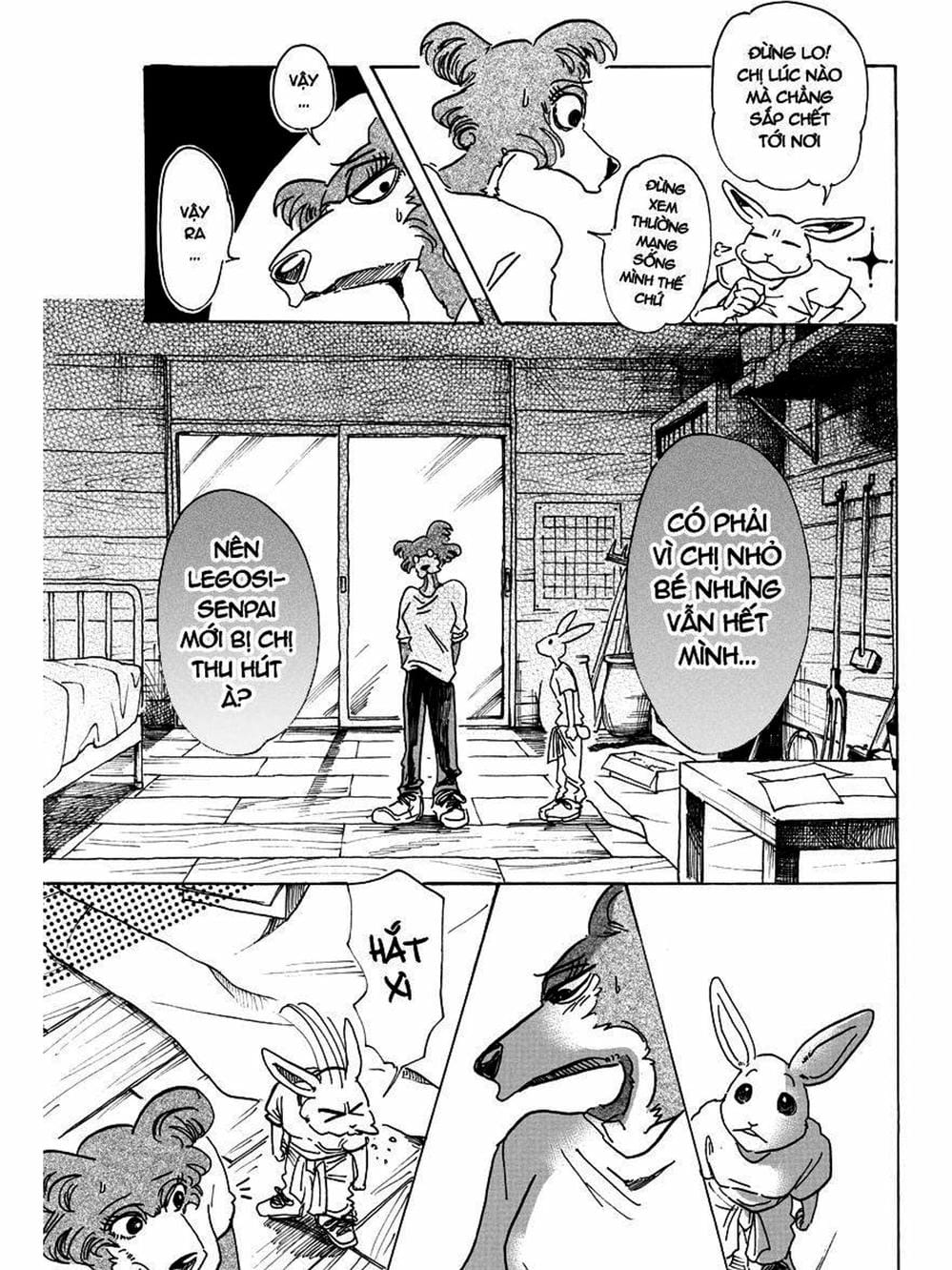 Truyện Tranh Bởi Vì Chúng Ta Đều Là Những Ngôi Sao - Beastars trang 10