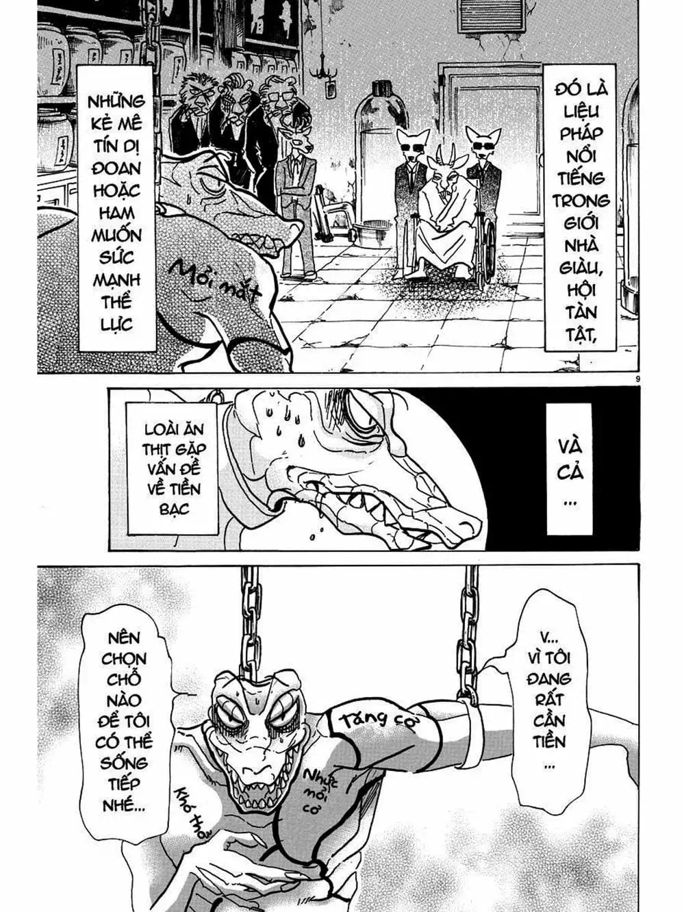Truyện Tranh Bởi Vì Chúng Ta Đều Là Những Ngôi Sao - Beastars trang 10