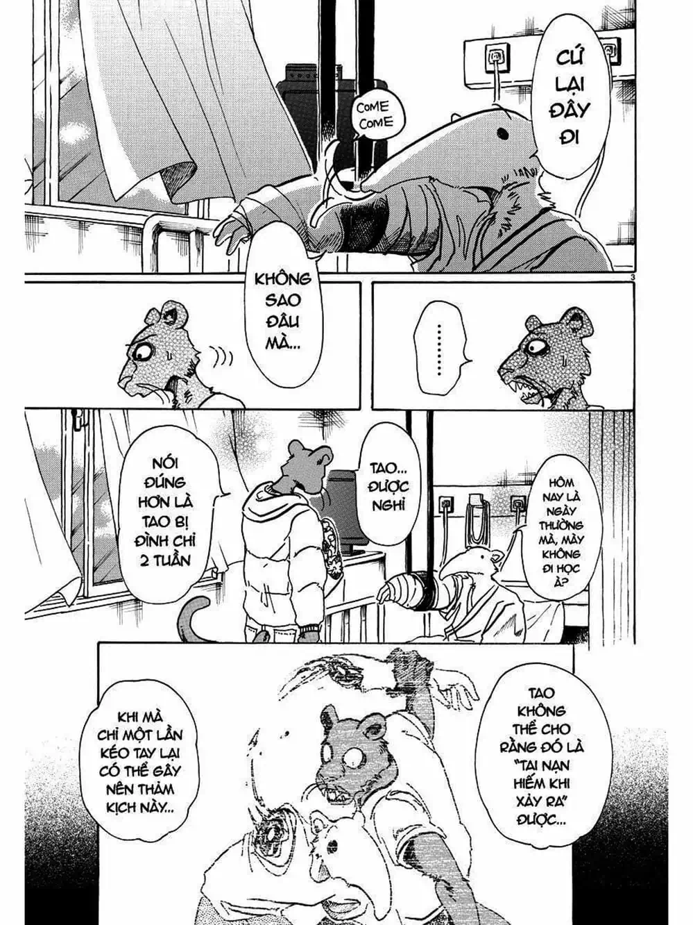 Truyện Tranh Bởi Vì Chúng Ta Đều Là Những Ngôi Sao - Beastars trang 10