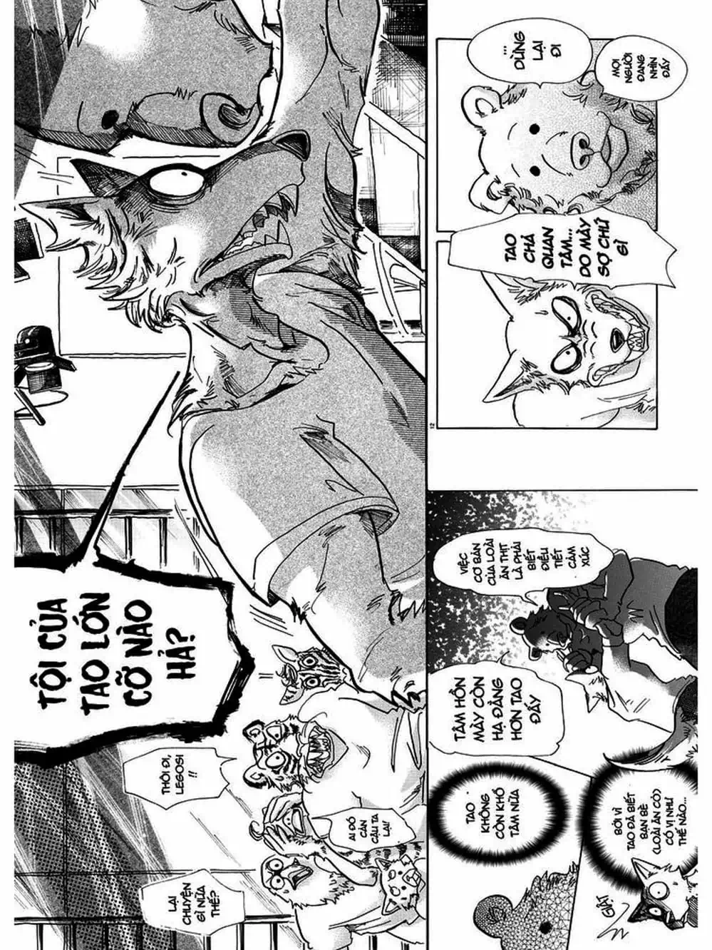 Truyện Tranh Bởi Vì Chúng Ta Đều Là Những Ngôi Sao - Beastars trang 10