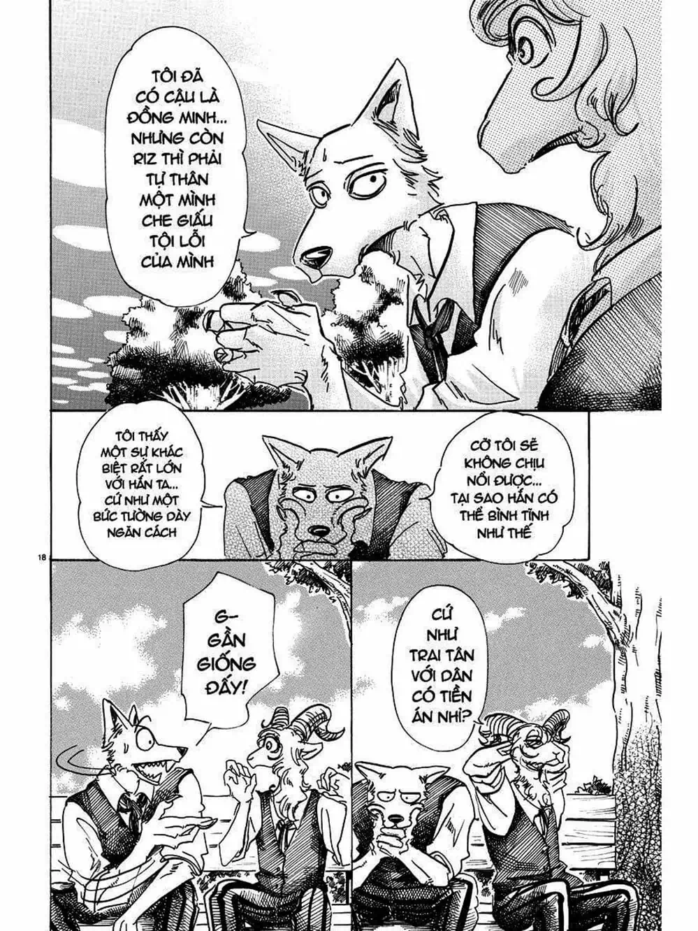 Truyện Tranh Bởi Vì Chúng Ta Đều Là Những Ngôi Sao - Beastars trang 10