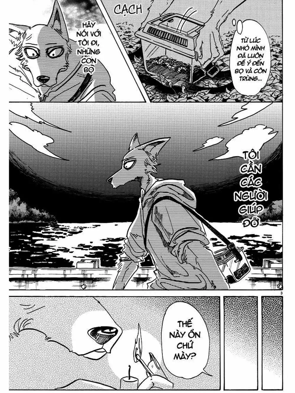 Truyện Tranh Bởi Vì Chúng Ta Đều Là Những Ngôi Sao - Beastars trang 10