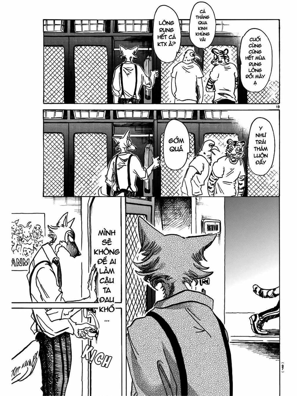 Truyện Tranh Bởi Vì Chúng Ta Đều Là Những Ngôi Sao - Beastars trang 10