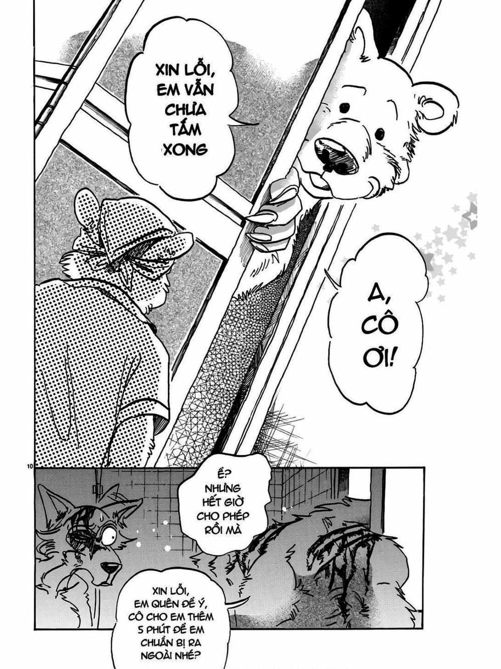 Truyện Tranh Bởi Vì Chúng Ta Đều Là Những Ngôi Sao - Beastars trang 10