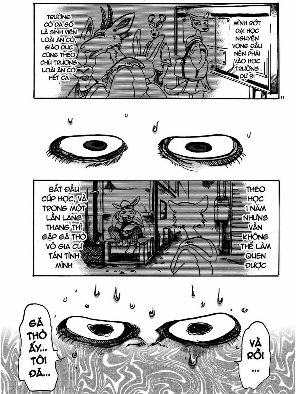 Truyện Tranh Bởi Vì Chúng Ta Đều Là Những Ngôi Sao - Beastars trang 10