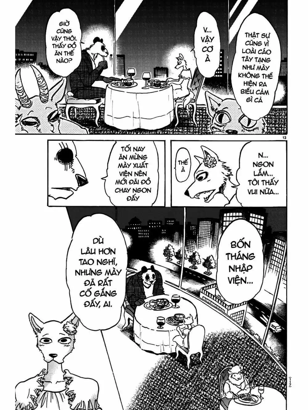 Truyện Tranh Bởi Vì Chúng Ta Đều Là Những Ngôi Sao - Beastars trang 10